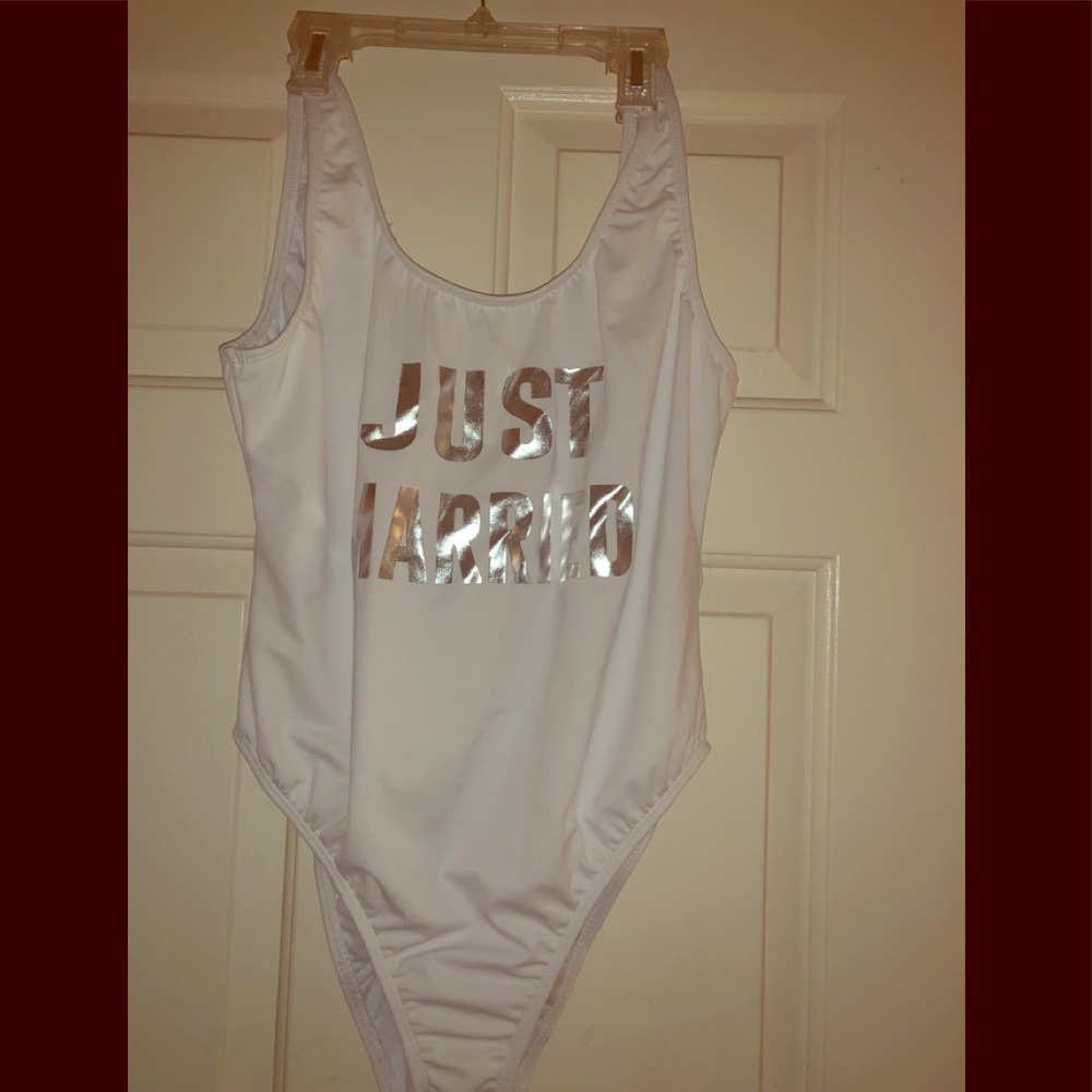 JUST MARRIED swimsuit- never worn